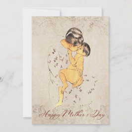 Cartão De Festividades Cartão-presente para Dia de as mães/mãe e filho cl
