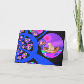 Cartão De Festividades Cartão: Viagem Wheaten da fantasia de Terrier