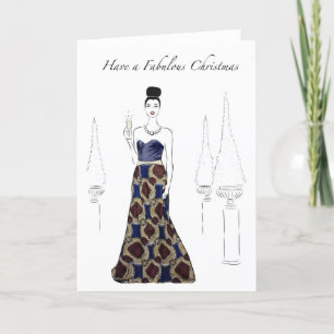 Cartão De Festividades Cartas de Natal ilustradas