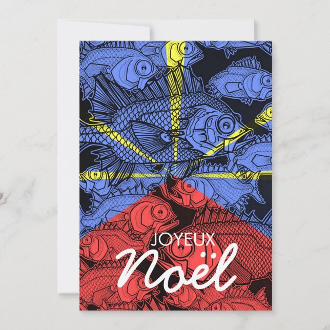 Cartão De Festividades Carte de voeux pour Noël (Frente)