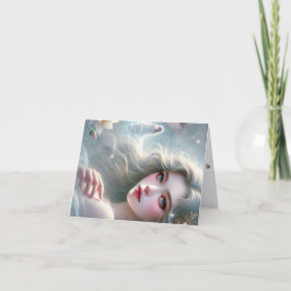 Cartão De Festividades Carte de vœux prénom féminin chinois Tang.