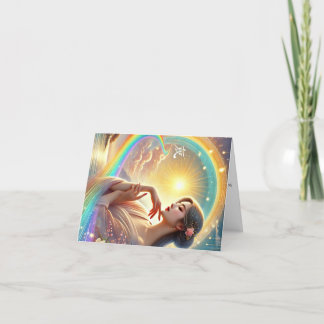 Cartão De Festividades Carte de vœux prénom féminin chinois Wen.