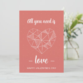 Cartão De Festividades Carte Romantique Personnalisée Saint-Valentin