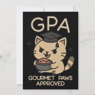 Cartão De Festividades Cartografia Palha de Atum-Colar Engraçado