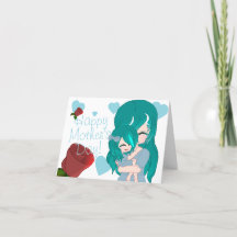 Cartoon Mãe e Filha