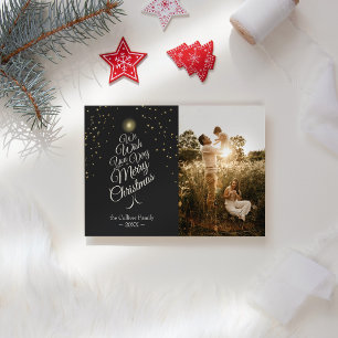 Cartão De Festividades Carvões Muito Feliz Retrato Da Família De Árvores 