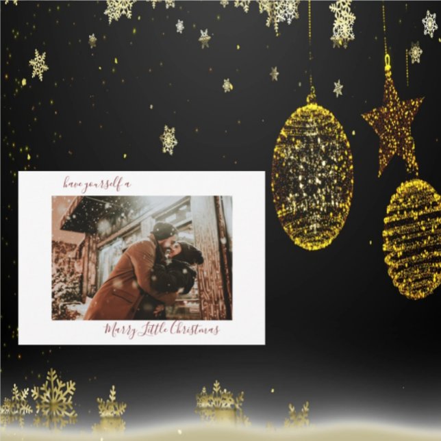 Cartão De Festividades Casado Vermelho De Natal Salve A Data (Criador carregado)