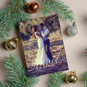 Cartão De Festividades Casados e Alegres