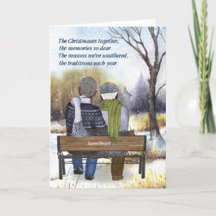 Cartão De Festividades Casal Gay Afro-Americano do Mais velho para Parcei