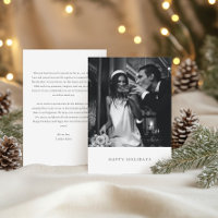 Casamento de Foto com Tipografia Moderna Minimalis