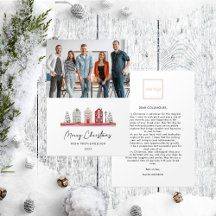 Casas bonitas em Cores de Natal Negócios de Fotos