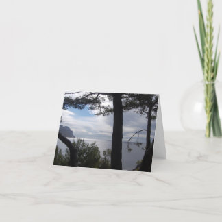 Cartão De Festividades Cassis & Les Calanques, France