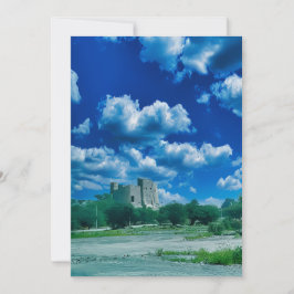 Cartão De Festividades Castelo majestoso do antigo Fujairah UAE