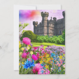 Cartão De Festividades Castle Garden
