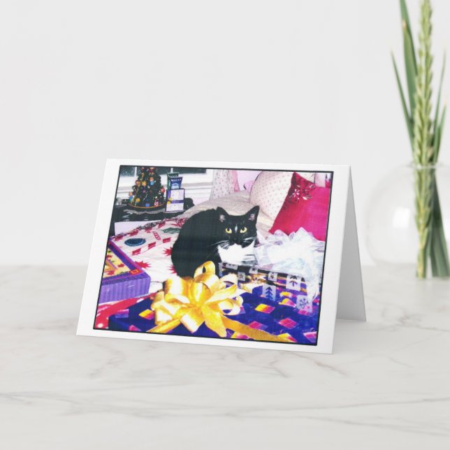 CARTÃO DE FESTIVIDADES CAT DO NATAL (Frente)