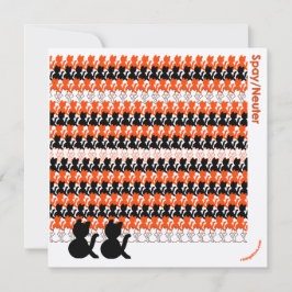 Cartão De Festividades "Catcetera: Spay/Neuter" Salve as Aves