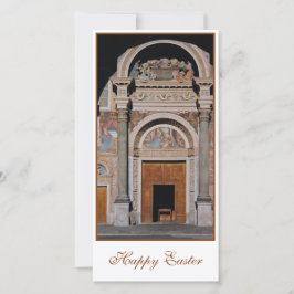Cartão De Festividades Catedral de Aosta, Itália, Páscoa