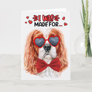 Cartão De Festividades Cavalier King Charles Dog Te Amando Namorados