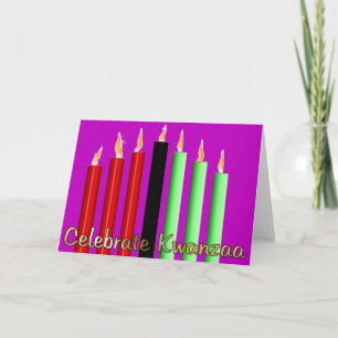Cartão De Festividades Celebrate Kwanzaa