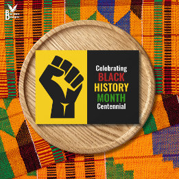 Cartão De Festividades Celebrating Black History Month Centennial