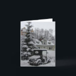 Cartão De Festividades Cena 2004 do inverno de Neuschwanstein<br><div class="desc">Cena do inverno na base do castelo de Neuschwanstein,  Alemanha.  Tomado em dezembro de 2004</div>