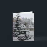 Cartão De Festividades Cena 2004 do inverno de Neuschwanstein<br><div class="desc">Cena do inverno na base do castelo de Neuschwanstein,  Alemanha.  Tomado em dezembro de 2004</div>