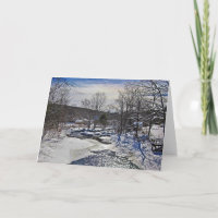 Cena de inverno de Otter Brook