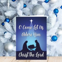 Cena de Natal Religiosa Cristo o Senhor