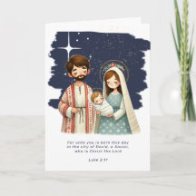 Cena de Natal Religiosa e Escritura