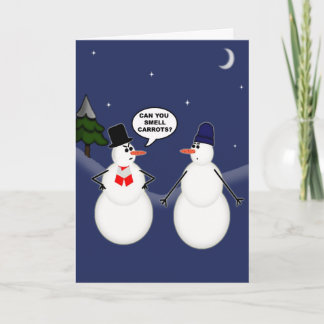 Cartão De Festividades Cenouras