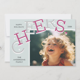 Cartão De Festividades CÉREBROS COLORIDOS! Natal de Férias Simples