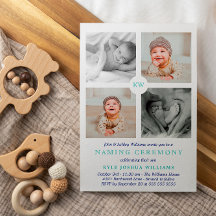 Cerimônia de nomeação de colagem de fotos com mono