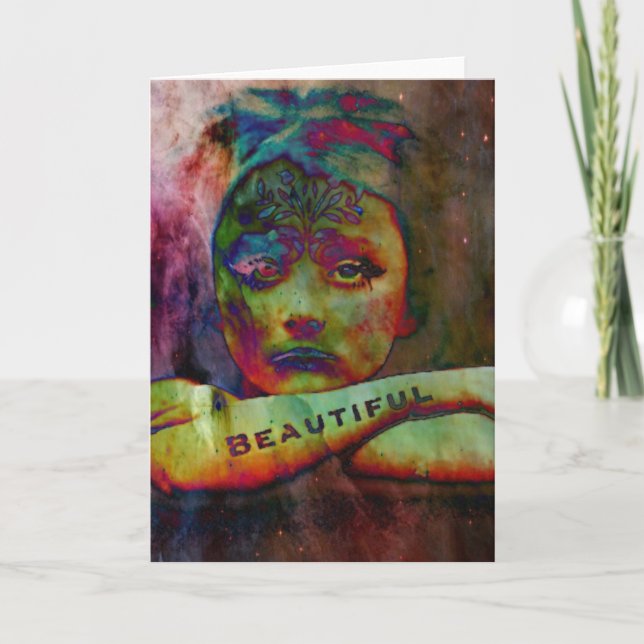 Cartão De Festividades céu (Frente)