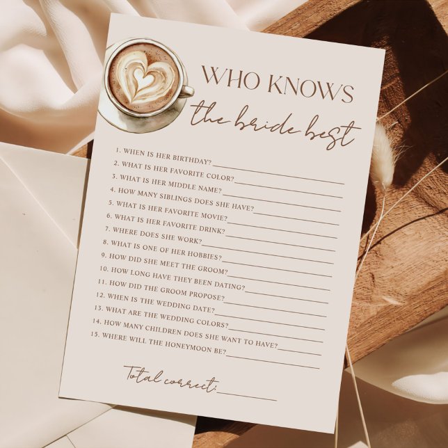 Cartão De Festividades Chá de Noiva de Café Amor Está Cozinhando (Criador carregado)