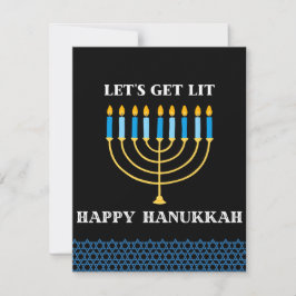 Cartão De Festividades Chag Hanukkah Sameach 2021