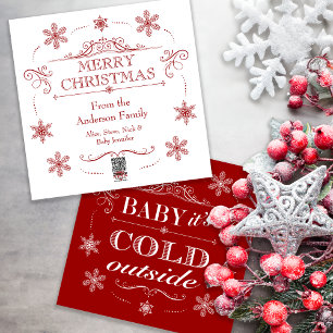 Cartão De Festividades Chalet Winter Holiday Party ou Après-ski Cocktails