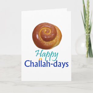 Cartão De Festividades Challah-day Card