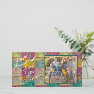 Cartão De Festividades Chanukah Menorahs