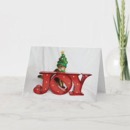 Cartão De Festividades Chapéu duvidoso do gato da árvore de Natal da