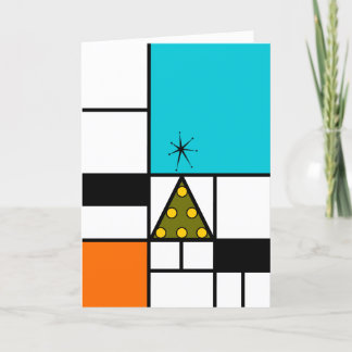 Cartão De Festividades Charistmas - Arte Moderna