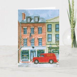 Cartão De Festividades Charles Street Hardware Christmas Card