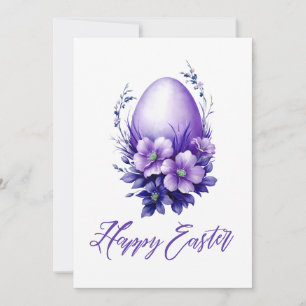 Cartão De Festividades Charming Easter Egg