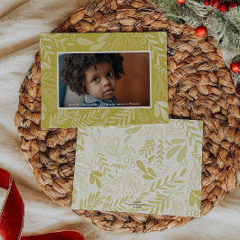 Cartão De Festividades Chartreuse Bramble | Foto Botânica Festiva