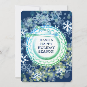 Cartão De Festividades Chef de cozinha de rico para restauração feriado d