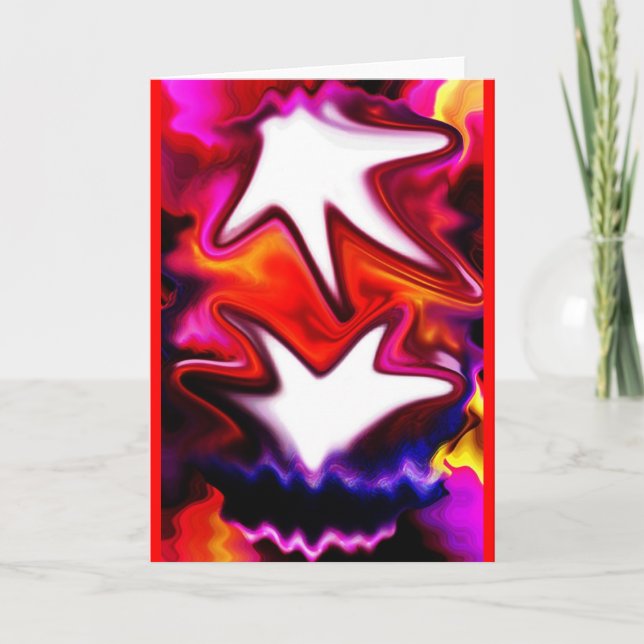 Cartão De Festividades Chegue a tempo (Frente)