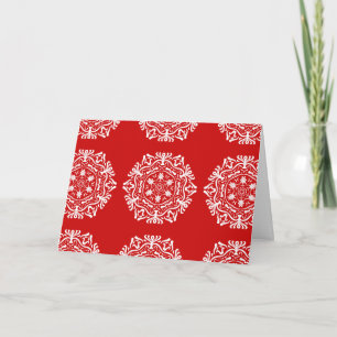Cartão De Festividades Cherry Mandala