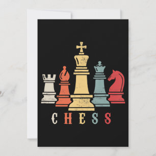 Cartão De Festividades Chess Lover Chess Set Checkmate Gift