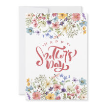 Chic Floral Primavera Feliz dia de as mães, , colo