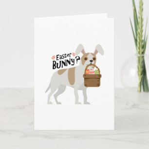 Cartão De Festividades Chihuahua Easter Funny for Boys Girls Love Dog