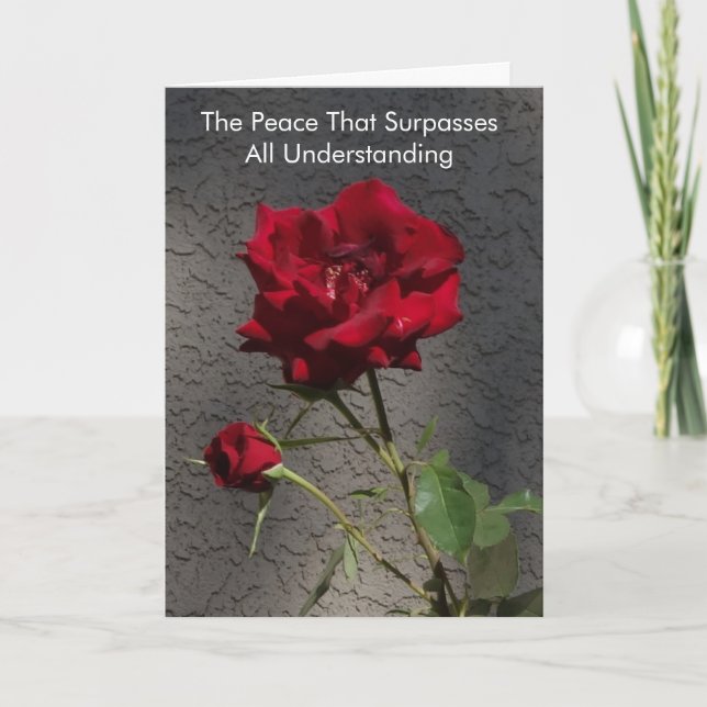 Cartão De Festividades Christian Inmate Card com mensagem Gospel dentro (Frente)